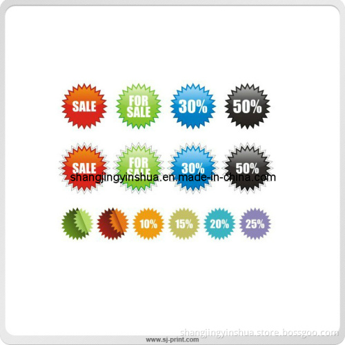 2014 New Waterproof PVC Self Adhesive Label (PB009)
